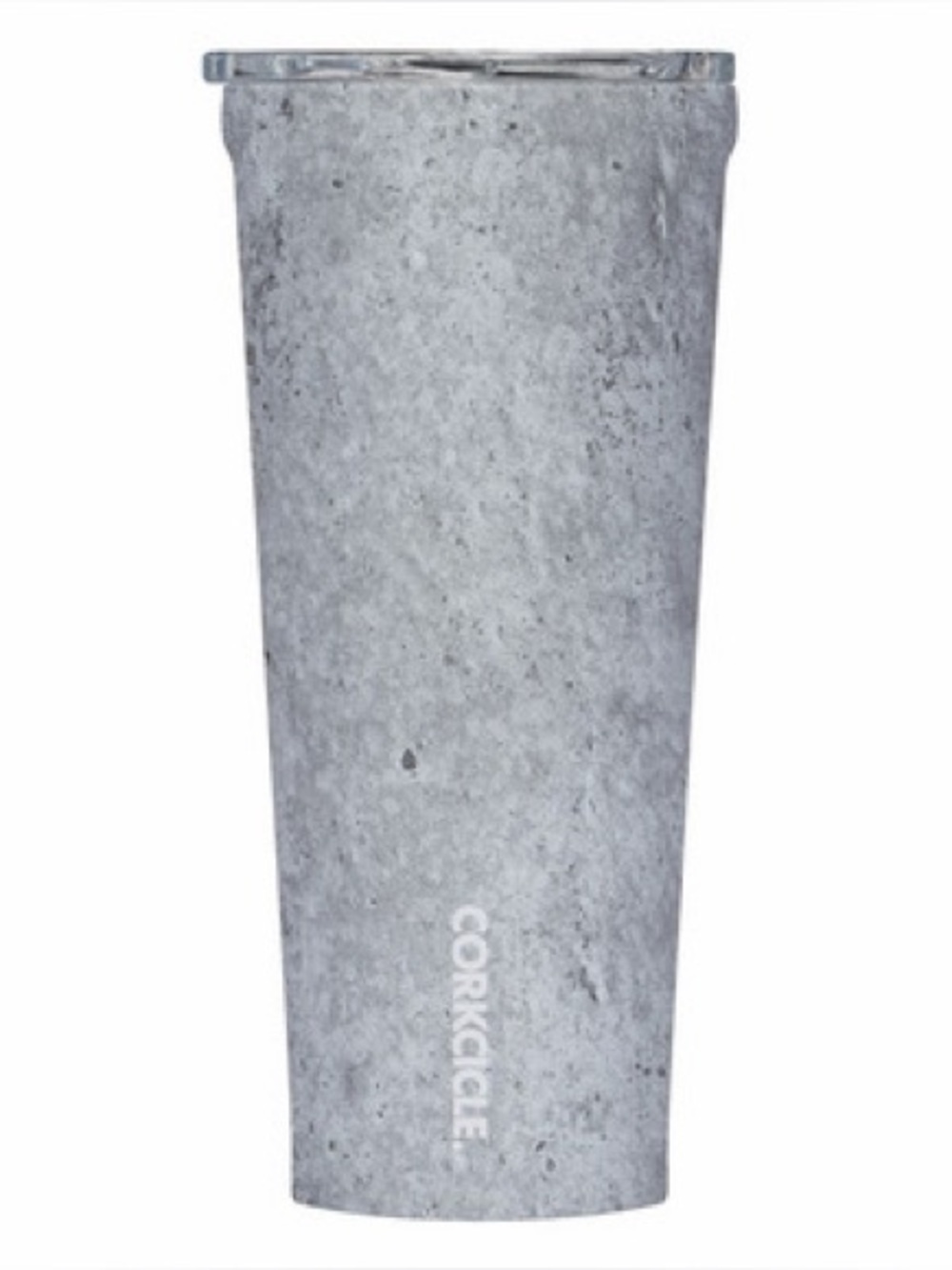 Corkcicle 24oz Insulated Tumbler Concrete Gray Triple Insulated w/ Lid